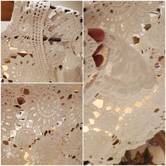 Cropped Crotchet Top - Picture 3 of 4